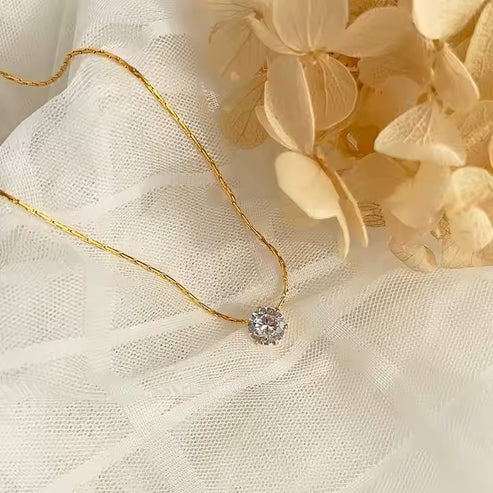 Premium stainless steel two necklace combo