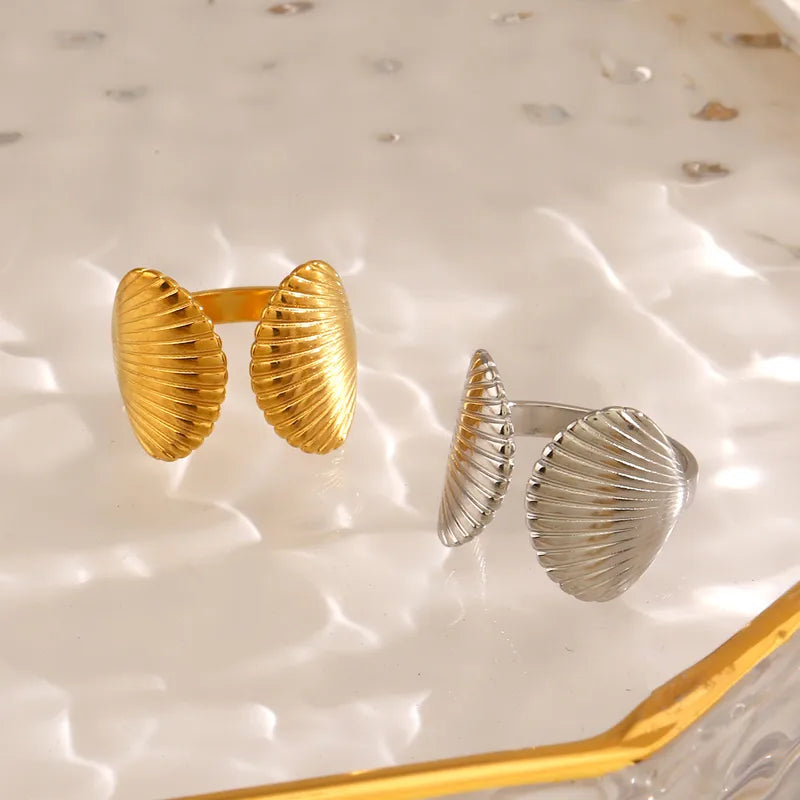 Daily wear shell adjustable ring