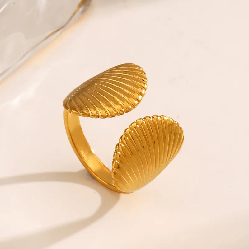 Daily wear shell adjustable ring