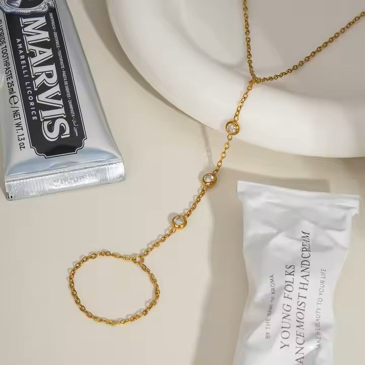 Trending luxe chain link bracelet