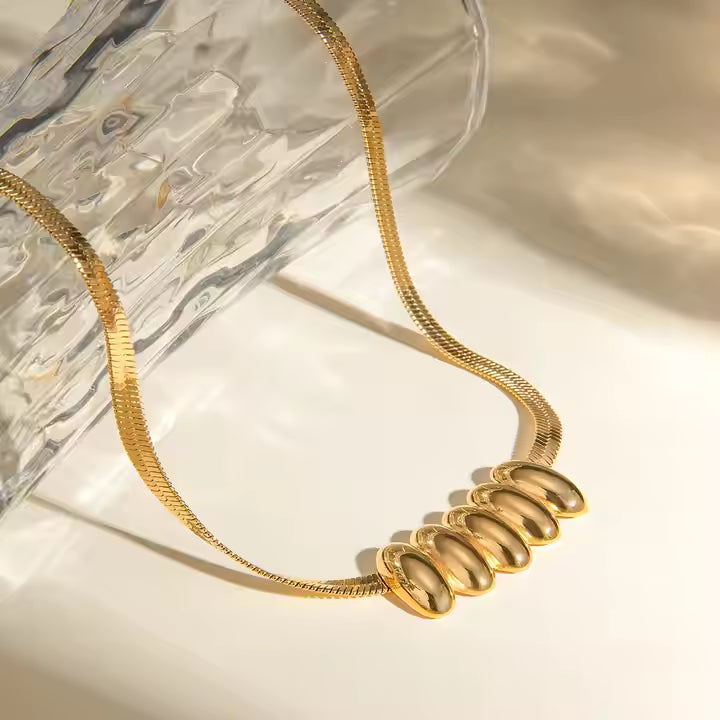 Premium snake bone stainless steel chain