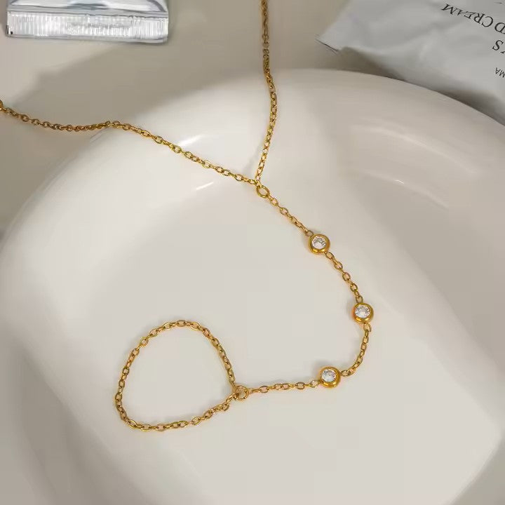 Trending luxe chain link bracelet