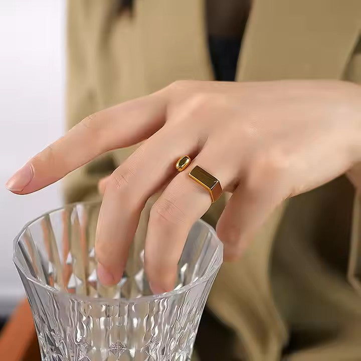 Luxe Stackable statement ring
