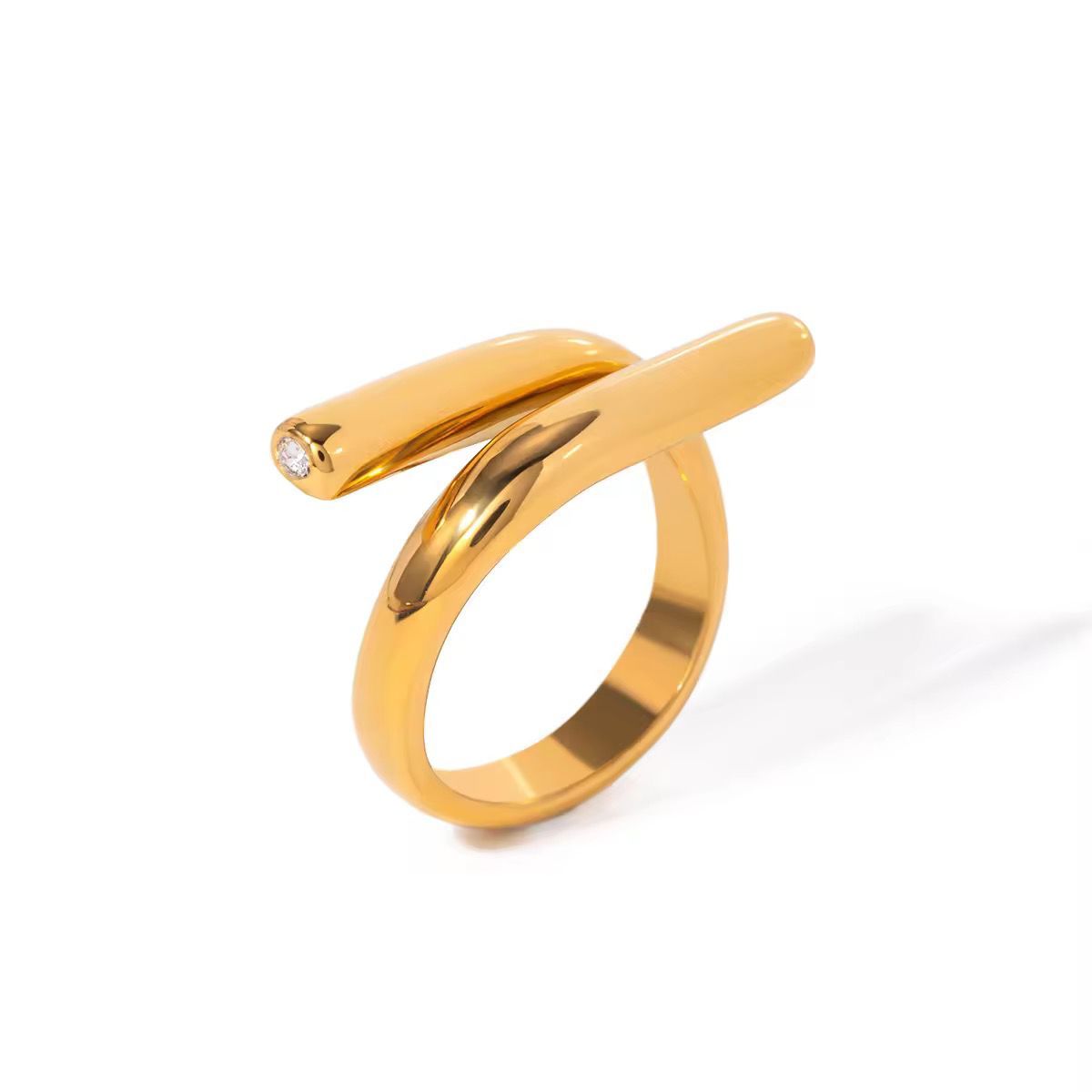 Ultra premium twist of luxury ring