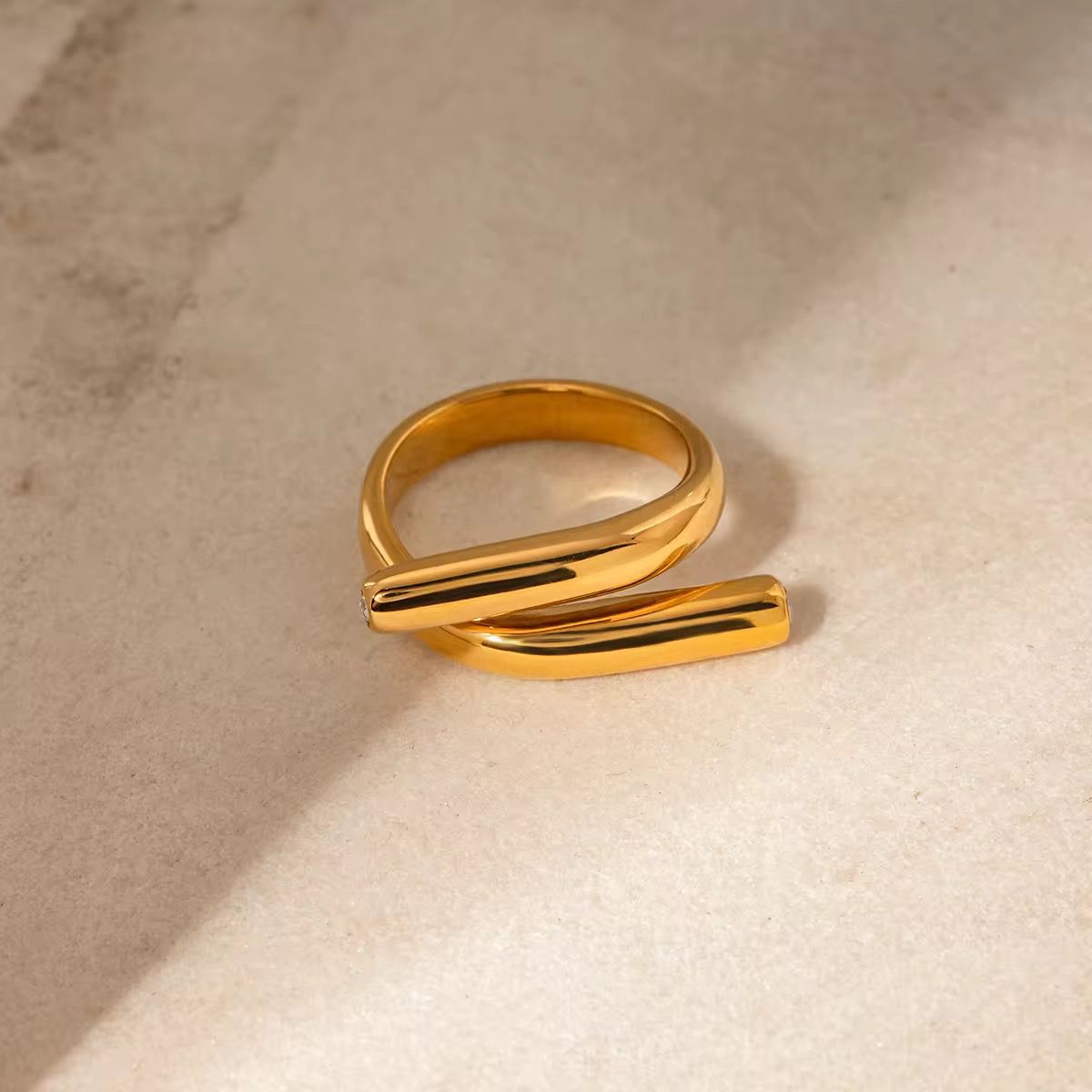 Ultra premium twist of luxury ring