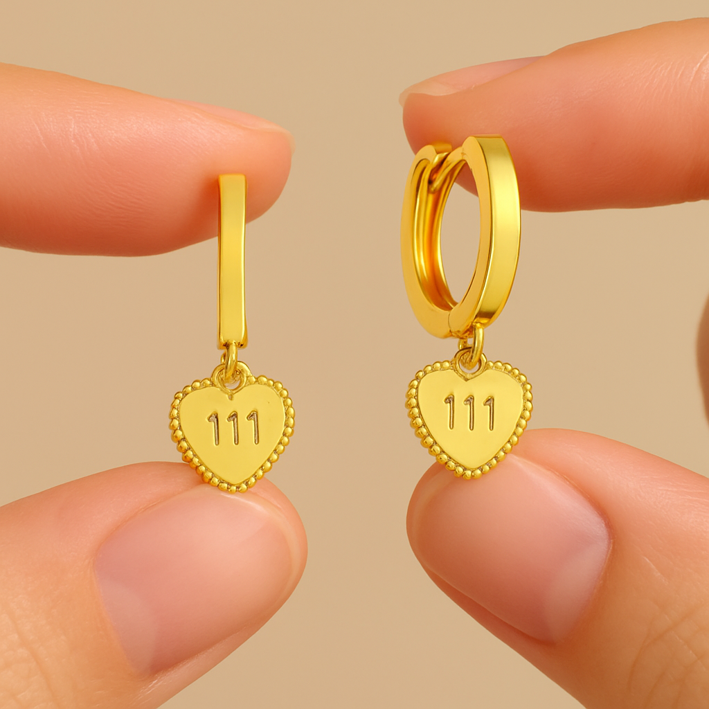 Premium 111 gold plated earrings