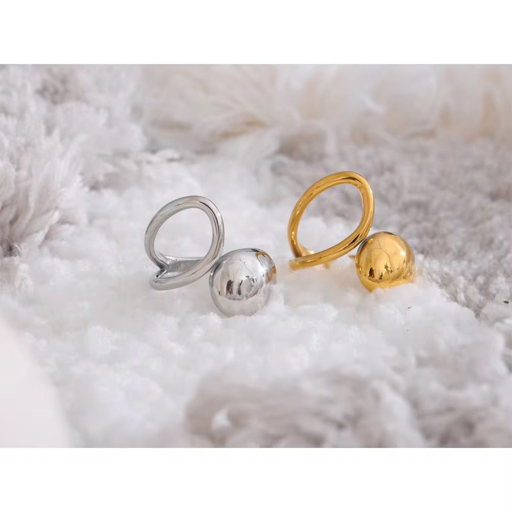 Trending chunky adjustable rings