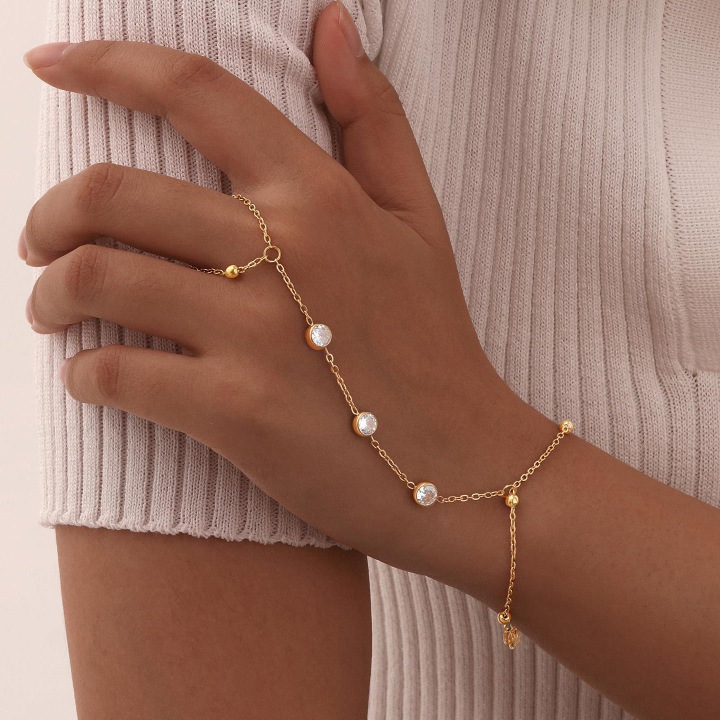 Trending luxe chain link bracelet