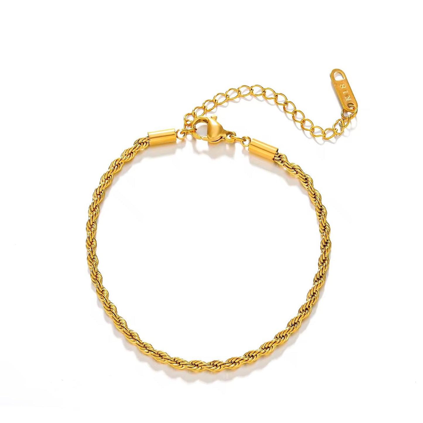 Basic rope chain bracelet