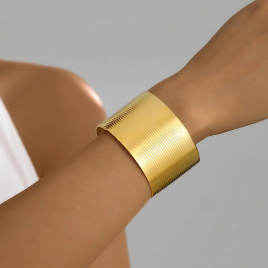 High end aurora luxe cuff