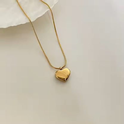 Premium stainless steel heart jewelry box