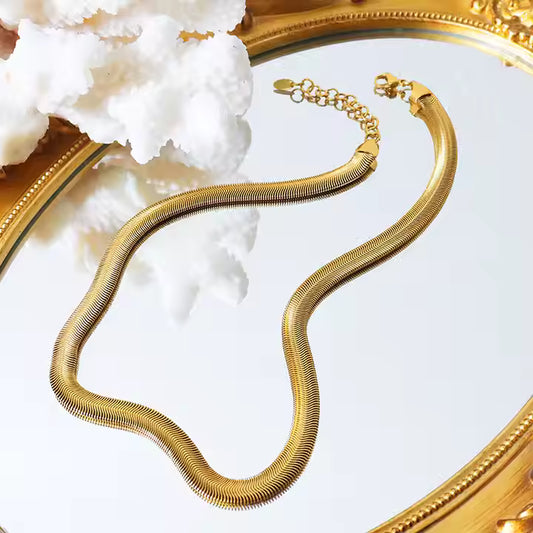 Premium stainless steel snake chain
