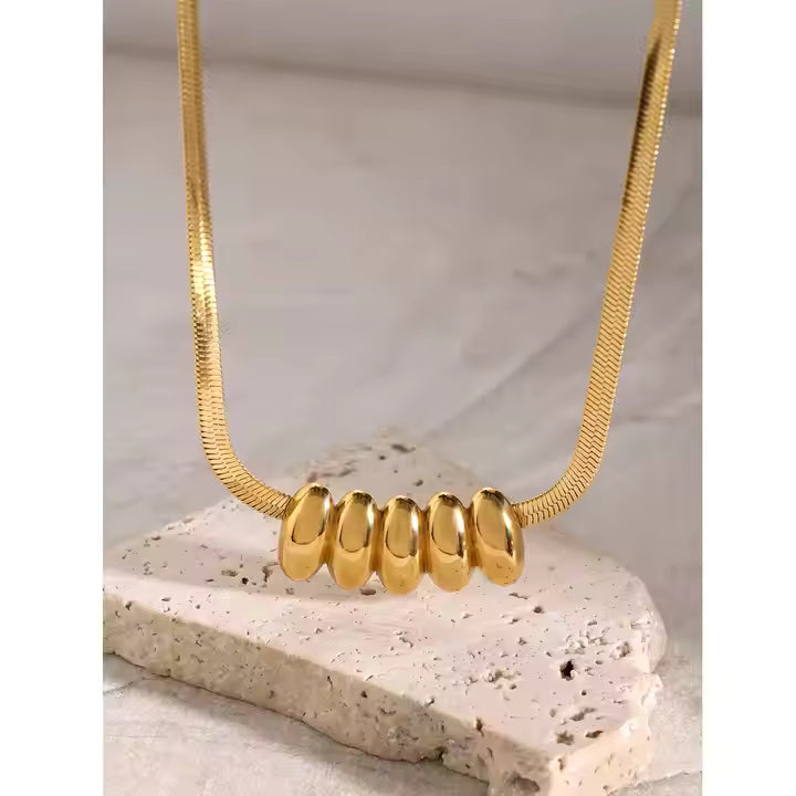 Premium snake bone stainless steel chain