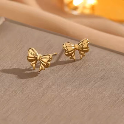 Premium bow stainless steel studs