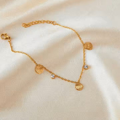 Oceanic Opulence Suite – Layered Coastal Gold Jewellery Set