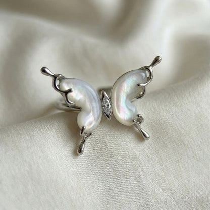 Celestial Dreamer Bundle – Moon Bunny, Pearls & Wings Jewellery Set (5-Piece Luxury Combo)