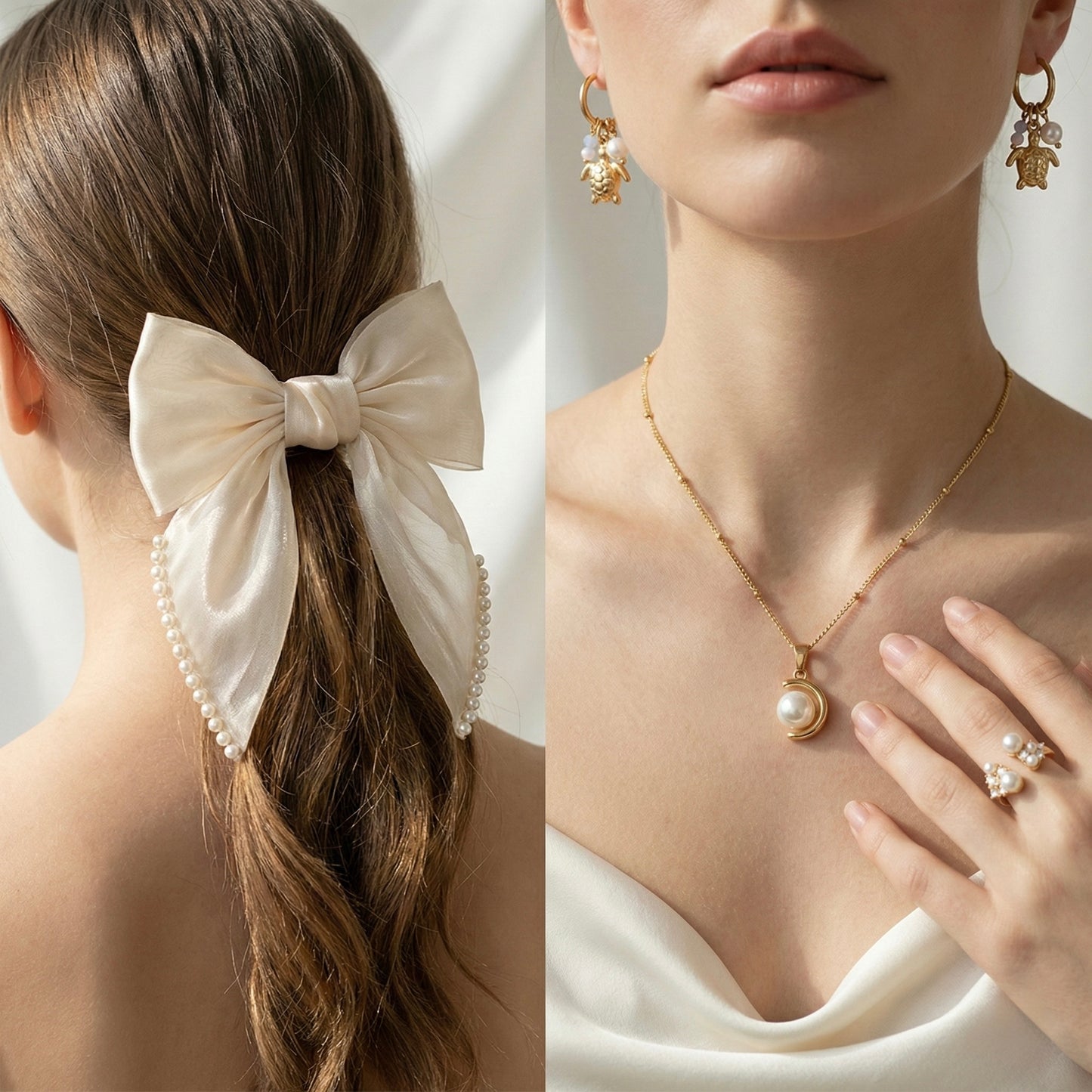 Seraphine Pearl Suite Combo ( 4 piece Luxury Set)