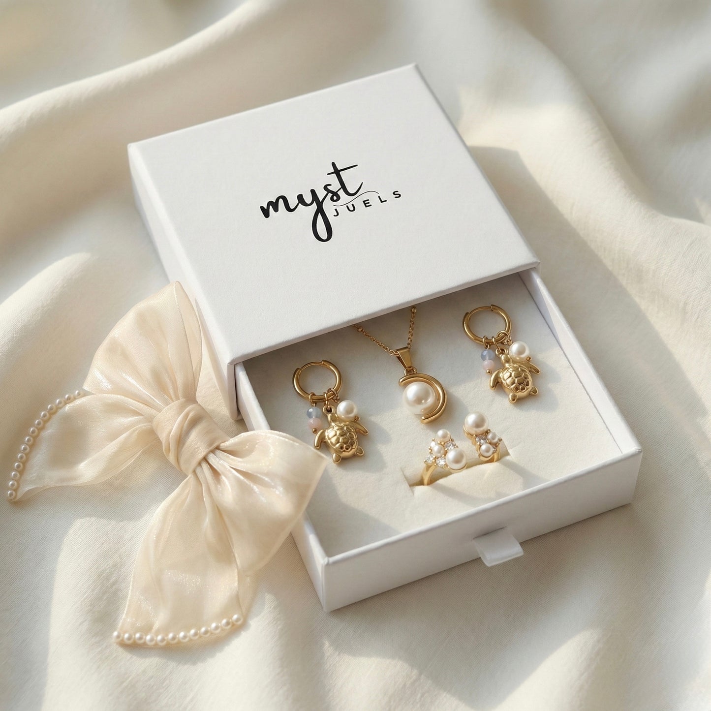 Seraphine Pearl Suite Combo ( 4 piece Luxury Set)