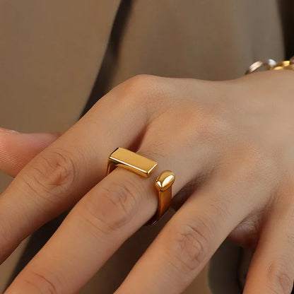 Luxe Stackable statement ring