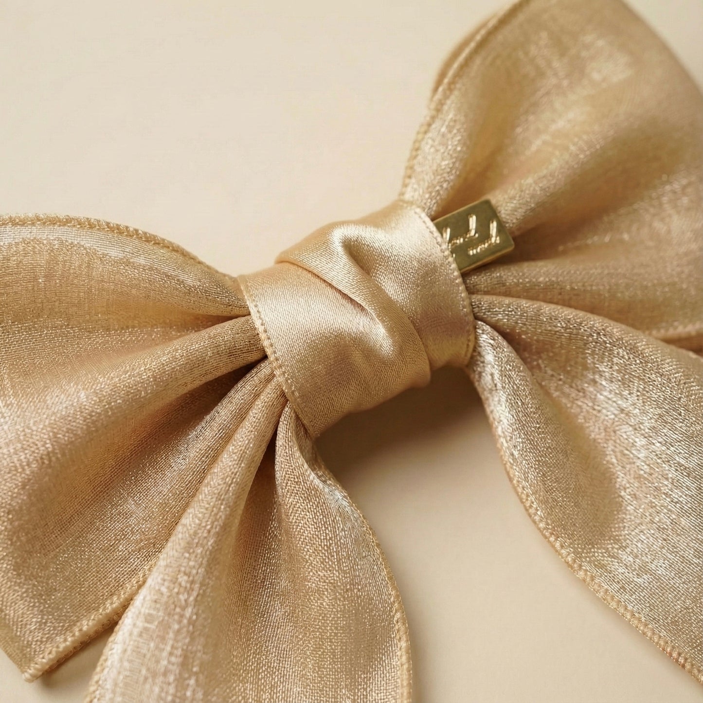 champagne-organza-bow-flatlay
