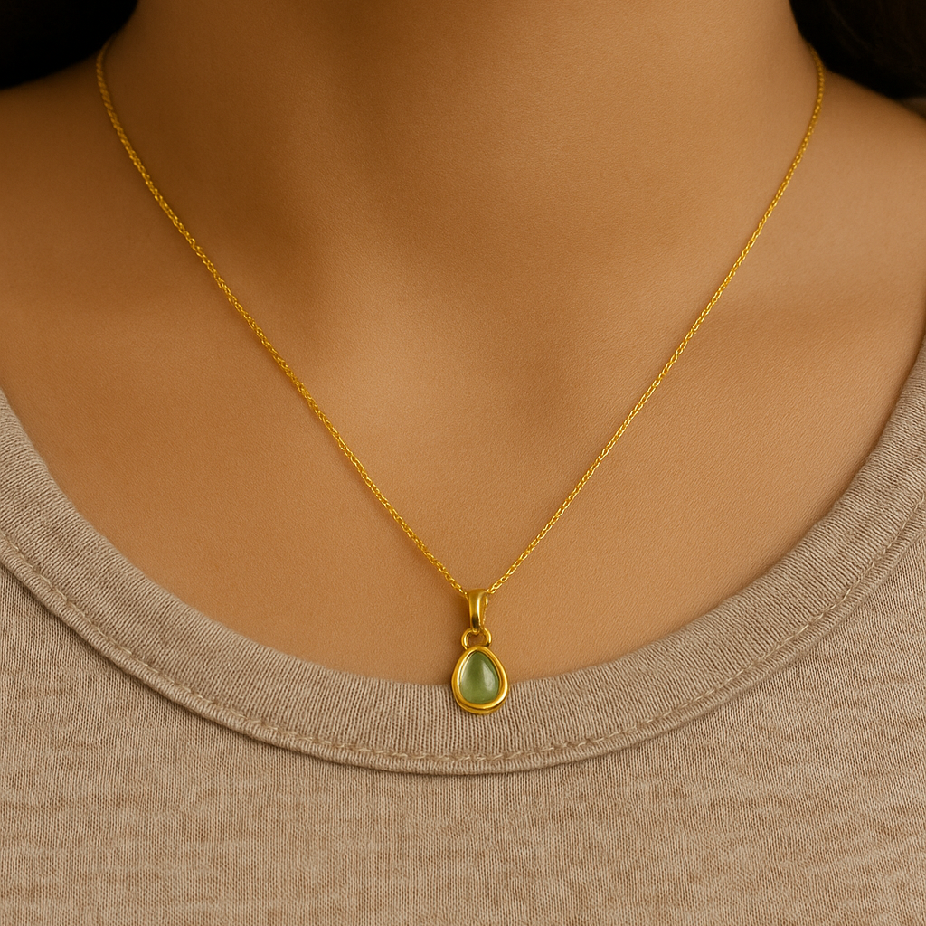 Premium drop stainless steel necklace