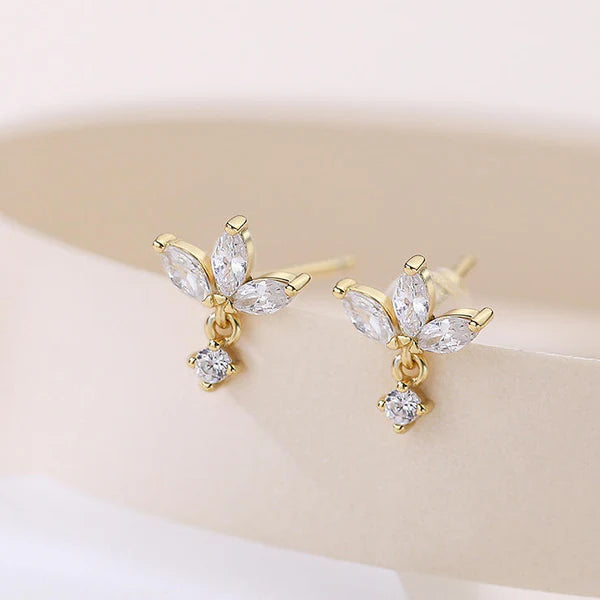 Myst Juels Crystal Grace Combo Set – Necklace, Ring, Earrings & Bracelet (4-Piece Set)