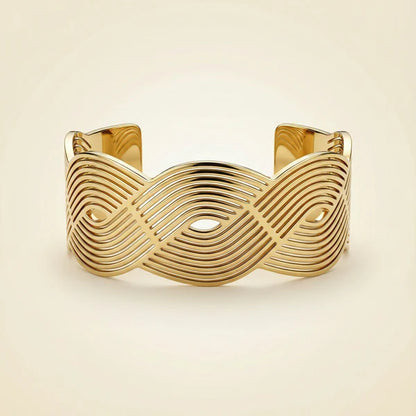 Midnight Noir Gala Set | Bow, Heart Earrings, Wave Cuff & Signet Ring