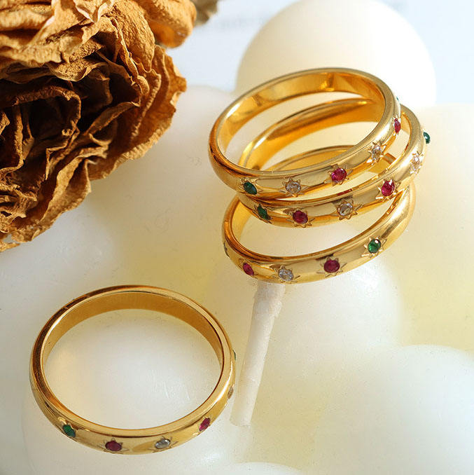 Celeste Eternity Rings