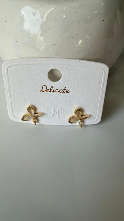 High end minimal elegant studs