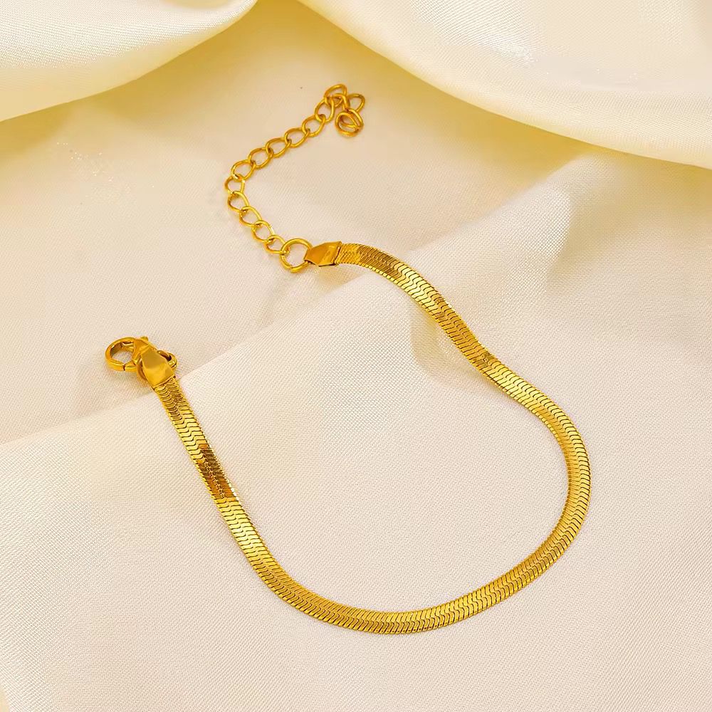 Elegant snake chain bracelets